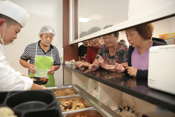 天津河北区灵江里社区日间照料中心正式投入运营