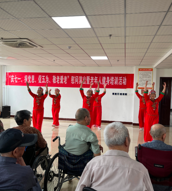 喜迎建党101周年丨莒县太极拳协会爱心义演走进惠安