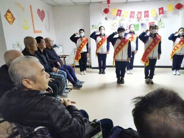 陶乐家河东分院丨春暖人心，小志愿者唱响浓浓敬老情~