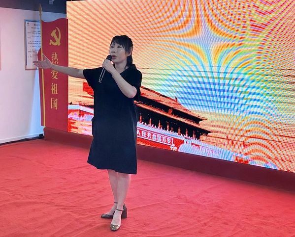 登峰街道办事处陈润新---《请放心吧祖国》