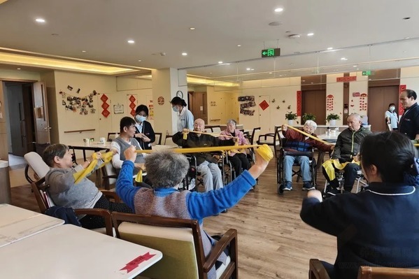 西安市 九九长者手工活动绽放金色梦想