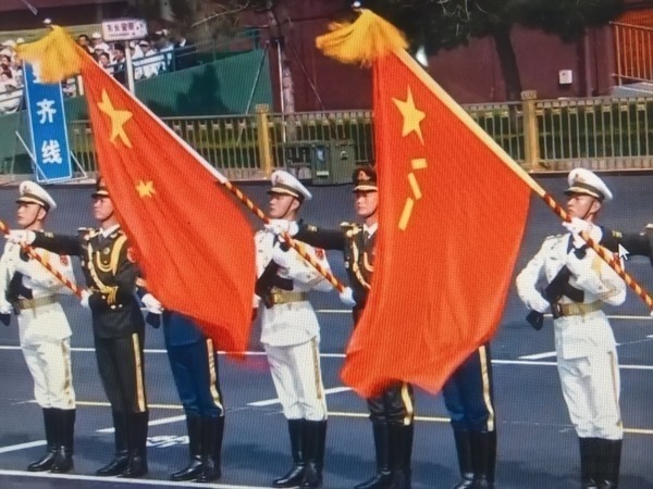 【新诗二首】七律：九三阅兵强国威