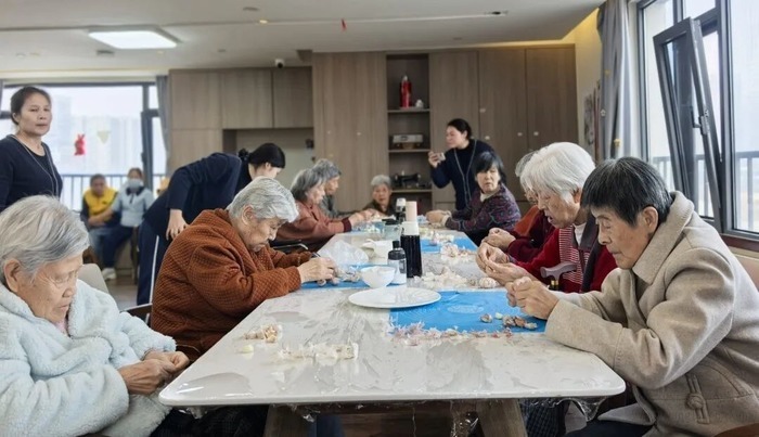 九九养老·玖悦颐养中心腊八蒜香唤醒记忆!