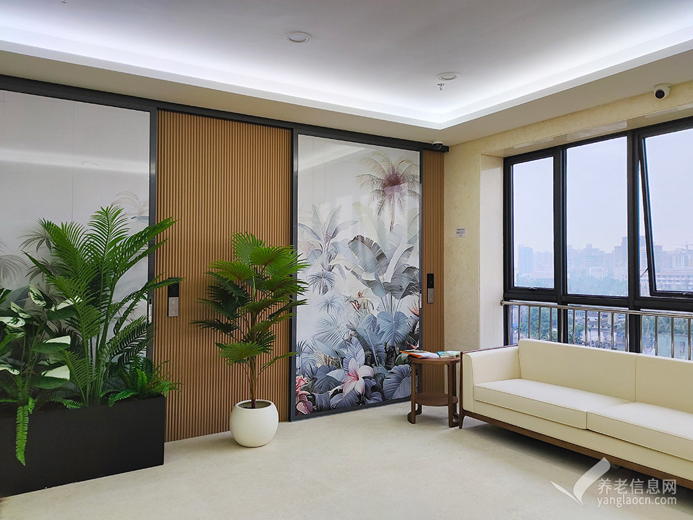 普亲养老·海口海甸岛院(海口市社会福利院老年人养护院)休闲区